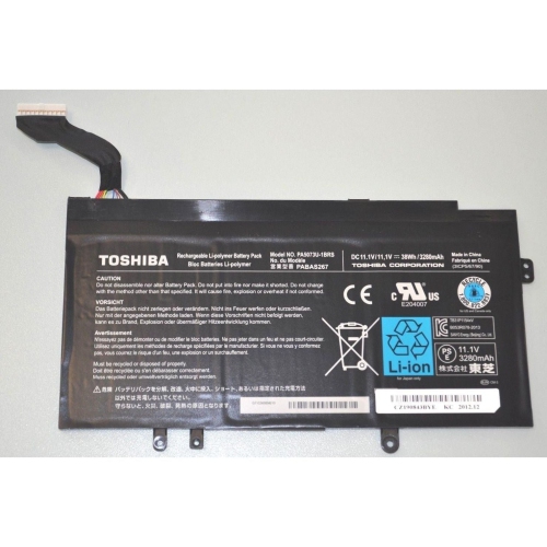 Toshiba Satellite U920T U925T Batterie de rechange d'origine - 38&nbsp;Wh, 11,1&nbsp;V, noir