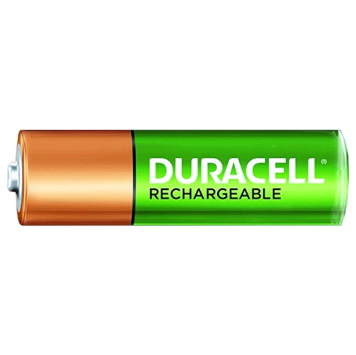 Paquet de 12 piles AA rechargeables Duracell (DX1500) (2500 mAh)
