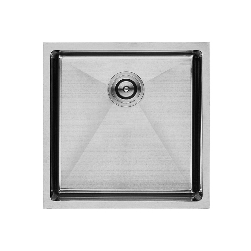 AGUA CANADA  Kitchen Sink Stainless Steel Undermount 20X20 Inches Handmade Ennio