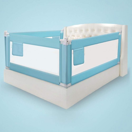 Queen Size Baby Crib Guardrail Combo Blue Best Buy Canada