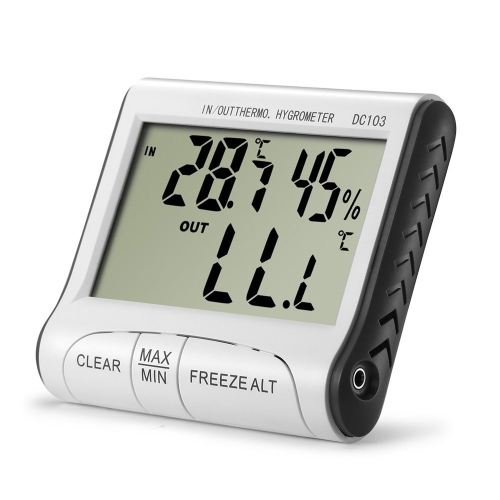Thermomètre à humidité et hygromètre numérique ACL d’axGear