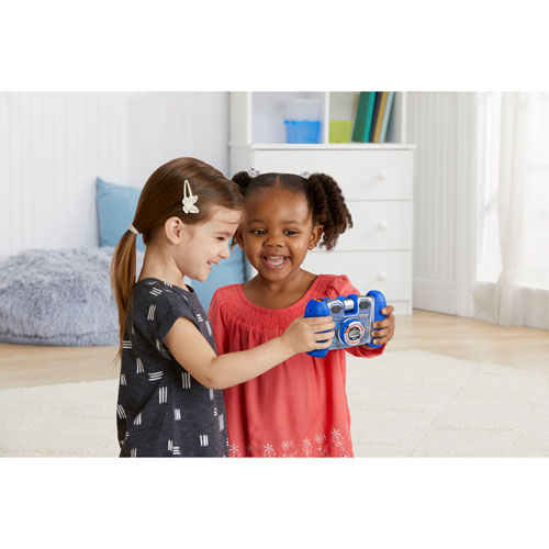 Appareil photo numérique de 2 Mpx avec zoom optique 4x Kidizoom Twist de VTech - Bleu