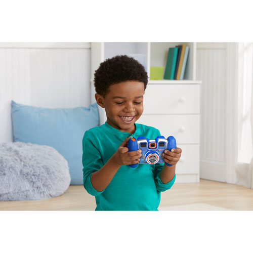 Appareil photo numérique de 2 Mpx avec zoom optique 4x Kidizoom Twist de VTech - Bleu