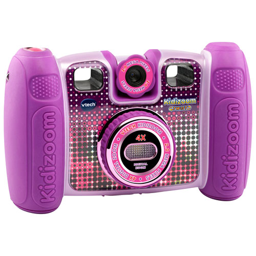 VTech Kidizoom Twist 2MP 4x Optical Zoom Digital Camera - Pink