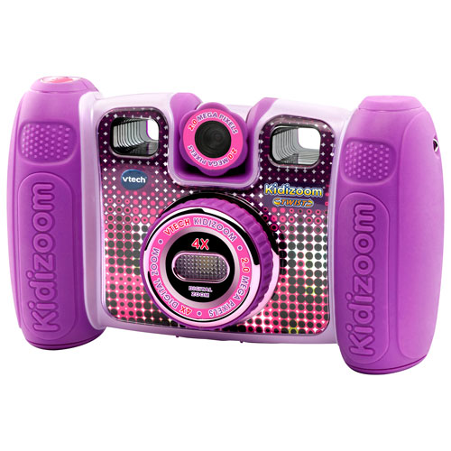 VTech Kidizoom Twist 2MP 4x Optical Zoom Digital Camera - Pink