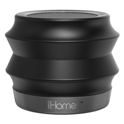 iHome IBT61BC Portable Bluetooth Mono Pop-Up Speaker with Speakerphone - Black