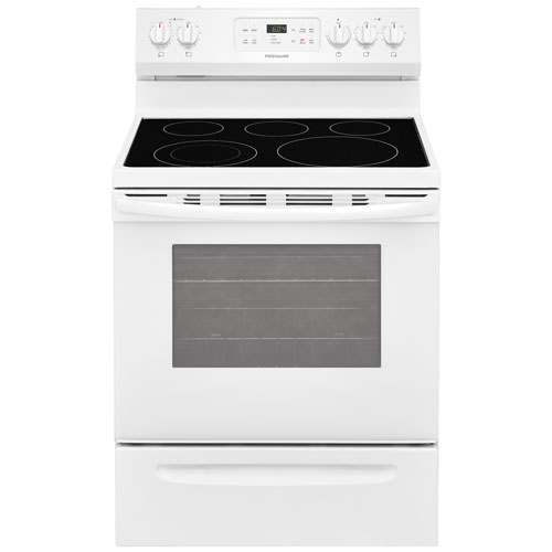 freestanding smooth top electric range
