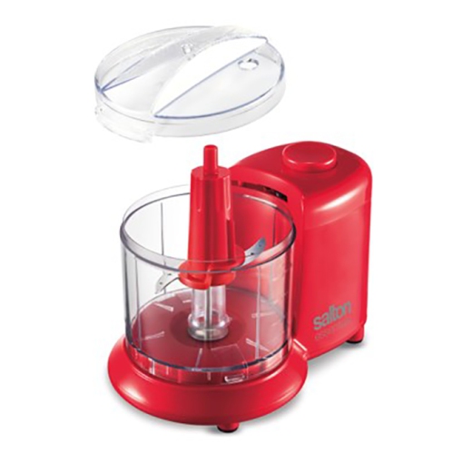 Salton Essentials Mini Electric Chopper 100W Red