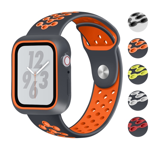 orange apple watch