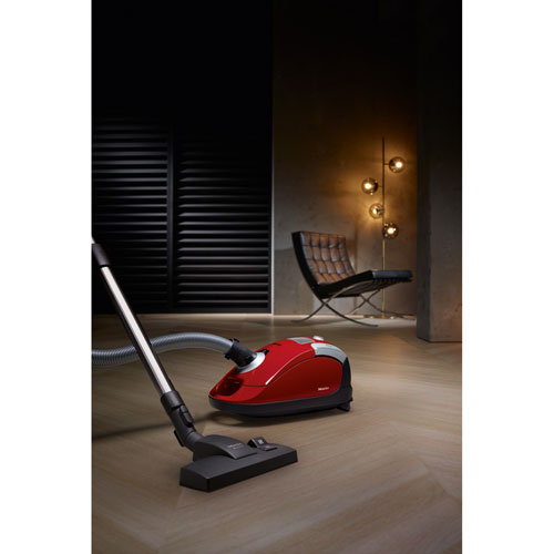 Miele Compact C1 Hardfloor Plus Canister Vacuum - Autumn Red