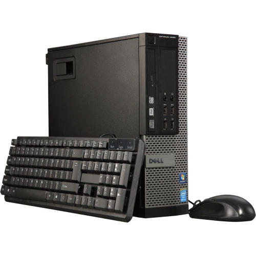 Dell 9020 Desktop Computer Intel Core i5-4570 / 8GB RAM / New 960GB SSD / DVD-ROM / HDMI Adapter / WiFi - Refurbished Grade A