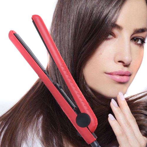 Gymax Ceramic Hair Straightener Straightens Curly Adjustable