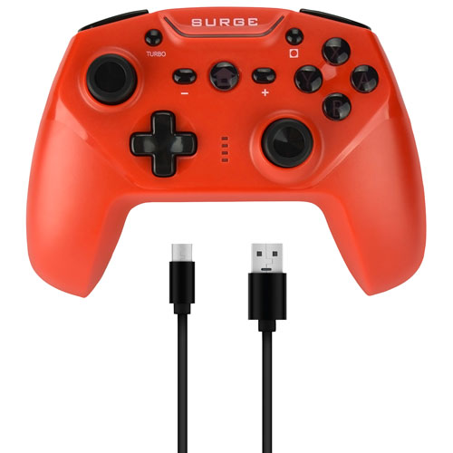 Surge SwitchPad Pro Wireless Controller for Switch & Switch - Red