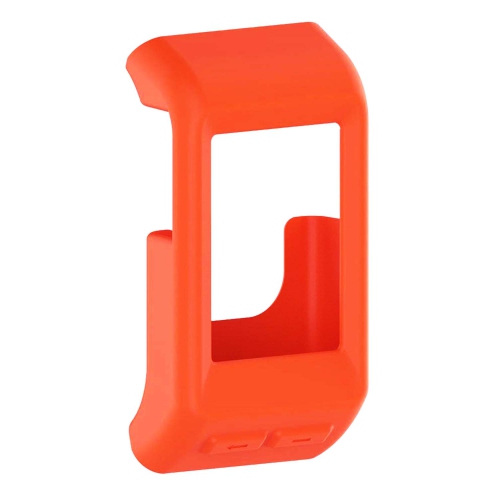 StrapsCo Silicone Rubber Protective Case Cover for Garmin Vivoactive HR - Neon Orange