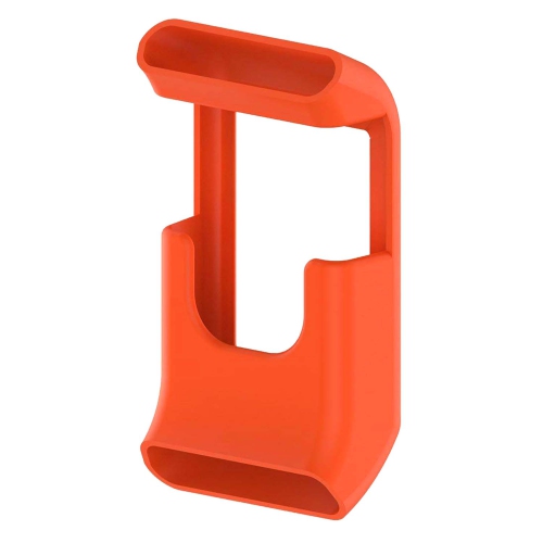 StrapsCo Silicone Rubber Protective Case Cover for Garmin Vivoactive HR - Neon Orange