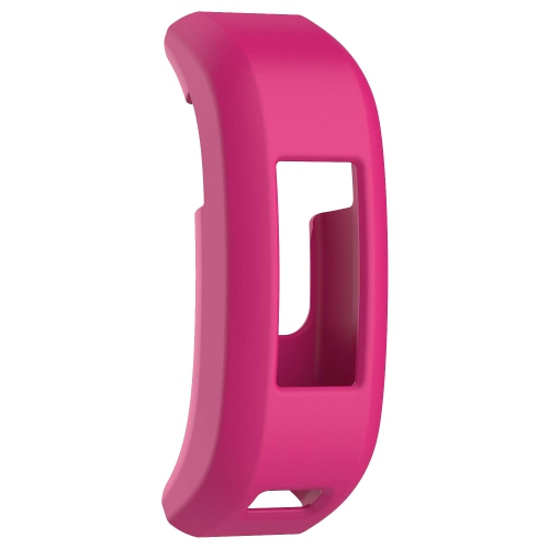 StrapsCo Silicone Rubber Protective Case Cover for Garmin Vivosmart HR - Magenta
