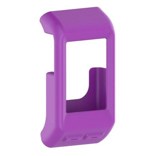 StrapsCo Silicone Rubber Protective Case Cover for Garmin Vivoactive HR - Purple