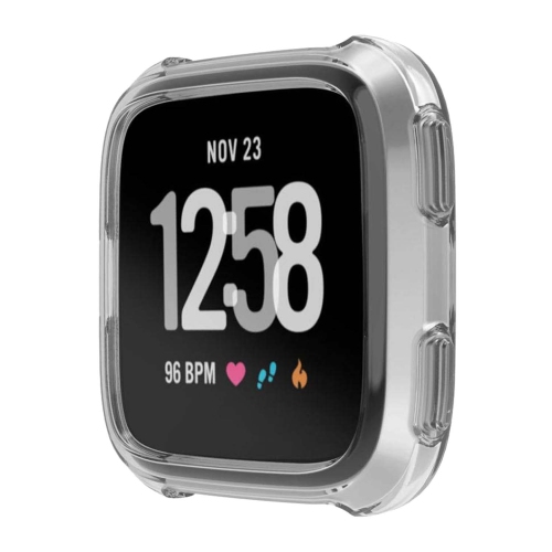 STRAPSCO  Tpu Protective Case Cover for Fitbit Versa - In Grey