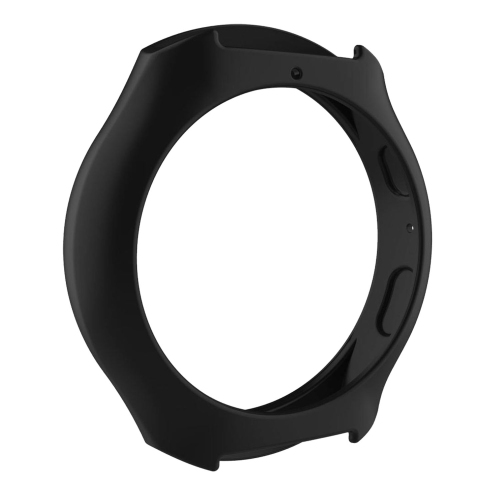 Étui protecteur en caoutchouc de silicone de StrapsCo pour Gear S2 de Samsung - Noir
