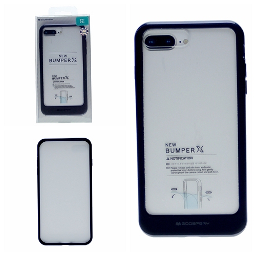 Iphone 7/8 Goospery Bumper X Case, Navy blue