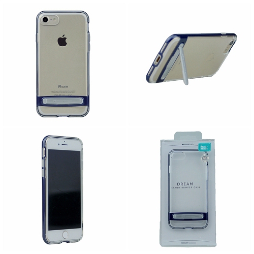 Iphone 7/8 Goospery Dream Stand Bumper Case, Navy Blue