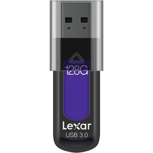 Clé USB 3.0 de 128 Go JumpDrive S57 de Lexar - Violet