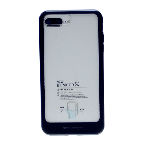 Iphone 7/8Plus Goospery Bumper X Case, Navy blue