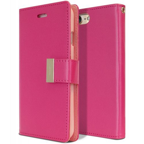 Iphone7/8Plus Goospery Rich Diary Flip,Hot Pink