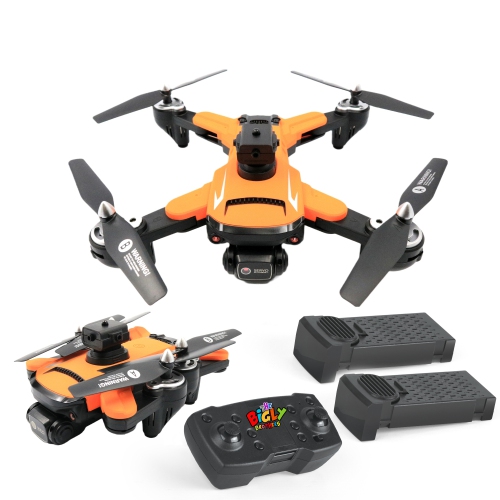 The Bigly Brothers E58 Pro Edition Drone with Camera, 1080p Black Drone and Black Carrying Case with 2 batteries included. Ready to Fly, No Assembly