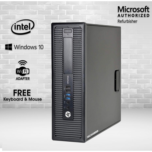 Hp Elitedesk 800 G1 Sff Desktop Core I5 4570 4gb Ram 250gb Ssd Dvd