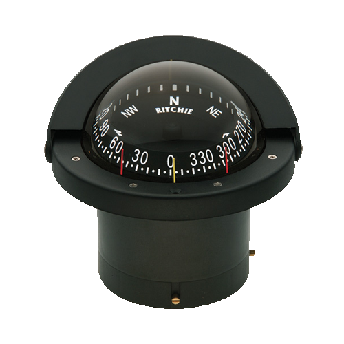 Compass, Flush Mount, 4.5" Combi, Black