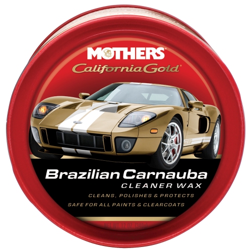 MOTHERS POLISH Mothers California Gold Brazilian Carnauba Cleaner Wax Paste - 12OZ