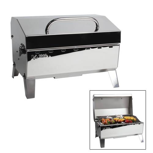 KUUMA PRODUCTS Kuuma Stow N' Go 125 Gas Grill - 9, 000Btu W/regulator