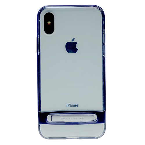GOOSPERY  Iphone X/xs Dream Stand Bumper Case In Navy Blue