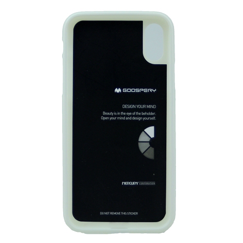 IphoneX/XS Goospery Jelly Case,WhIte
