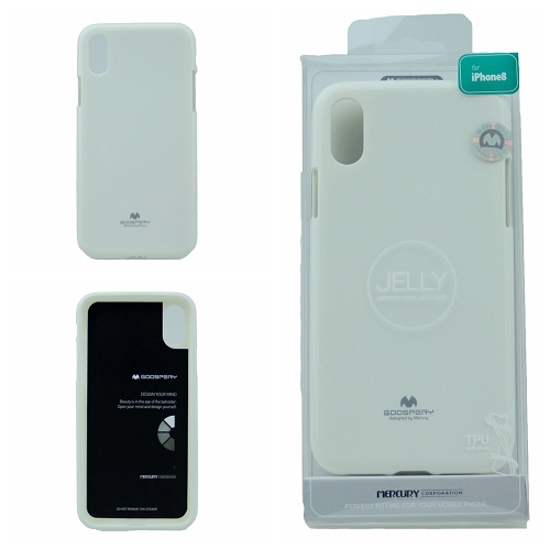 IphoneX/XS Goospery Jelly Case,WhIte