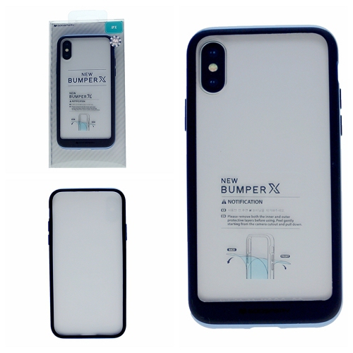 Iphone X/XS Goospery Bumper X Case, Blue