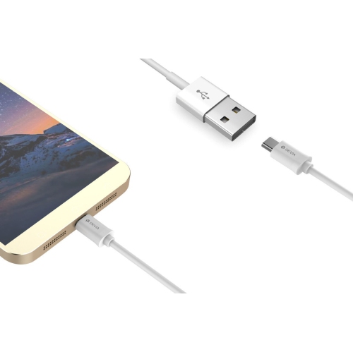 Devia Smart USB Fast Charging Type C Cable, 1m, white