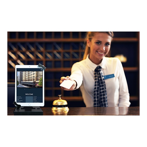 CTA Flat-Folding Tabletop Security Stand for 7-14 Inch Tablets