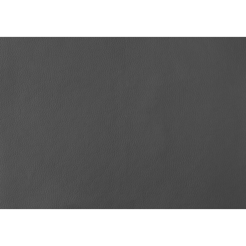 Chaise de salle à manger contemporaine de 39 po de haut en similicuir/métal Monarch Specialties - Gris