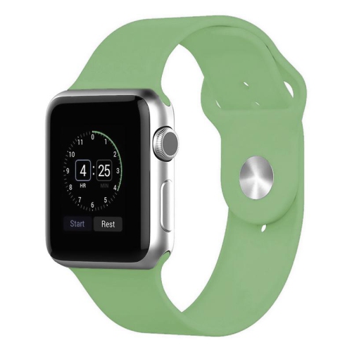 PANDACO  Matcha Silicone Watch Strap for Apple Watch 38MM / 40MM / 41MM / 42MM (10Th-12Th Gen) In Multicolor
