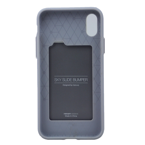 Iphone XS Max Goospery Sky Slide Bumper Case, Baby Pink