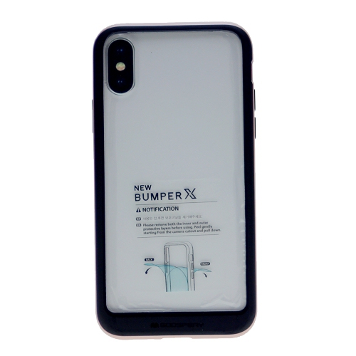 iPhone XR Goospery Bumper X Case, Rose Gold