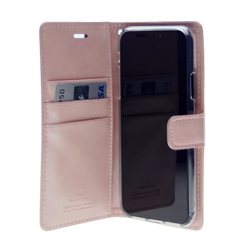TopSave Goospery BlueMoon Diary For Iphone XS Max, Rose Gold