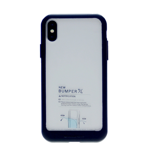 iPhone XS Max Goospery Bumper X Case, Black