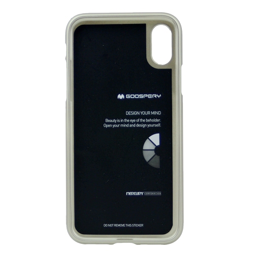 iPhoneXR Goospery IJelly Metal Case,Gold