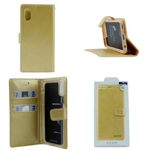 iPhone XS Max Goospery BlueMoon Diary,Gold