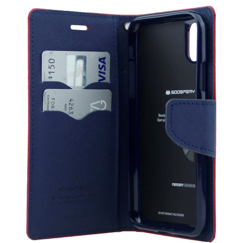 iPhoneXR Goospery Fancy Diary Flip,Red
