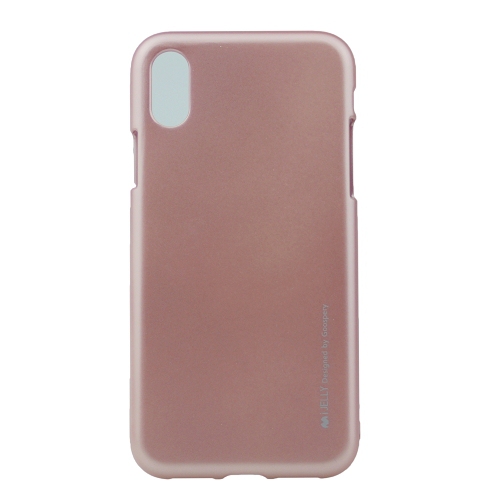 GOOSPERY  Iphone Xs Max Ijelly Metal Case, Rose In Gold