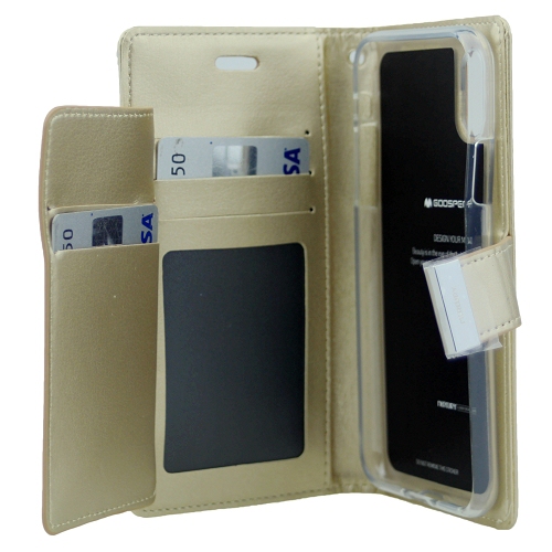 iPhone XS Max Goospery Rich Diary Flip,Gold